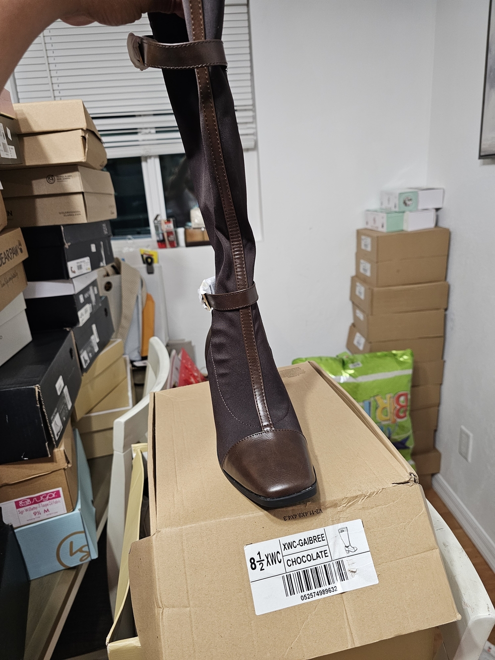 Women’s Chocolate Brown Knee-High Boot